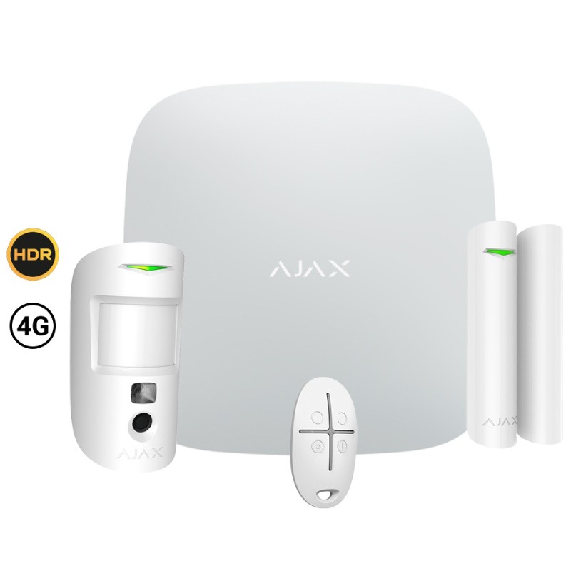 Kit Alarma Hogar Local (HUB2 - 4G) - PirCam + Magnético