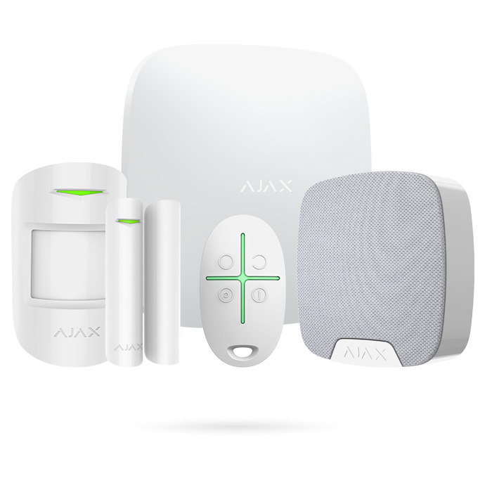 Kit SIRENKIT (4G) Ajax de alarma con sirena: pisos y locales, anti-okupas plus