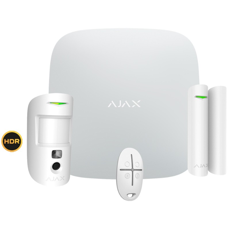 Kit Alarma Hogar Local HUB2 (4G) - PirCam HDR + Magnético + Mando